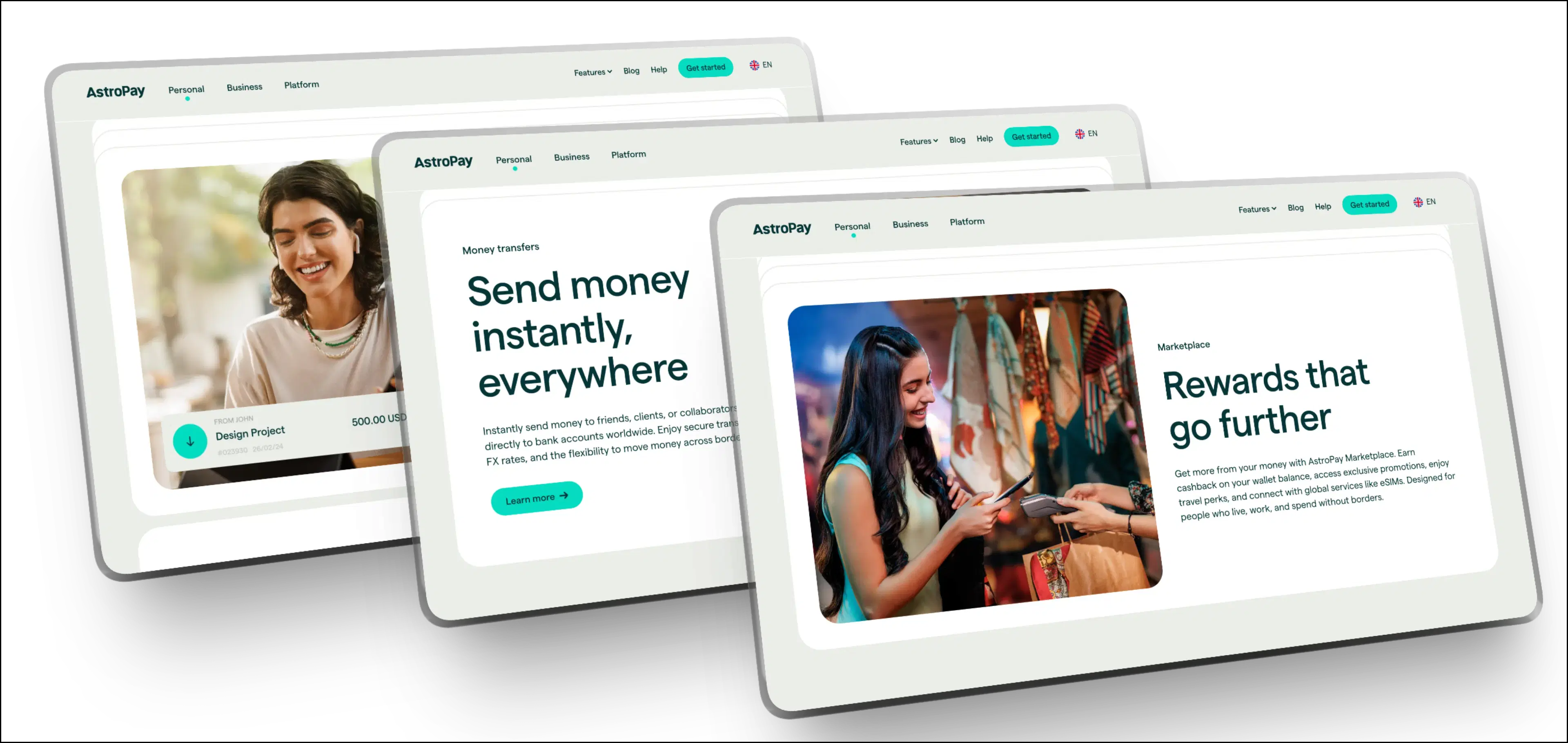 AstroPay screenshots