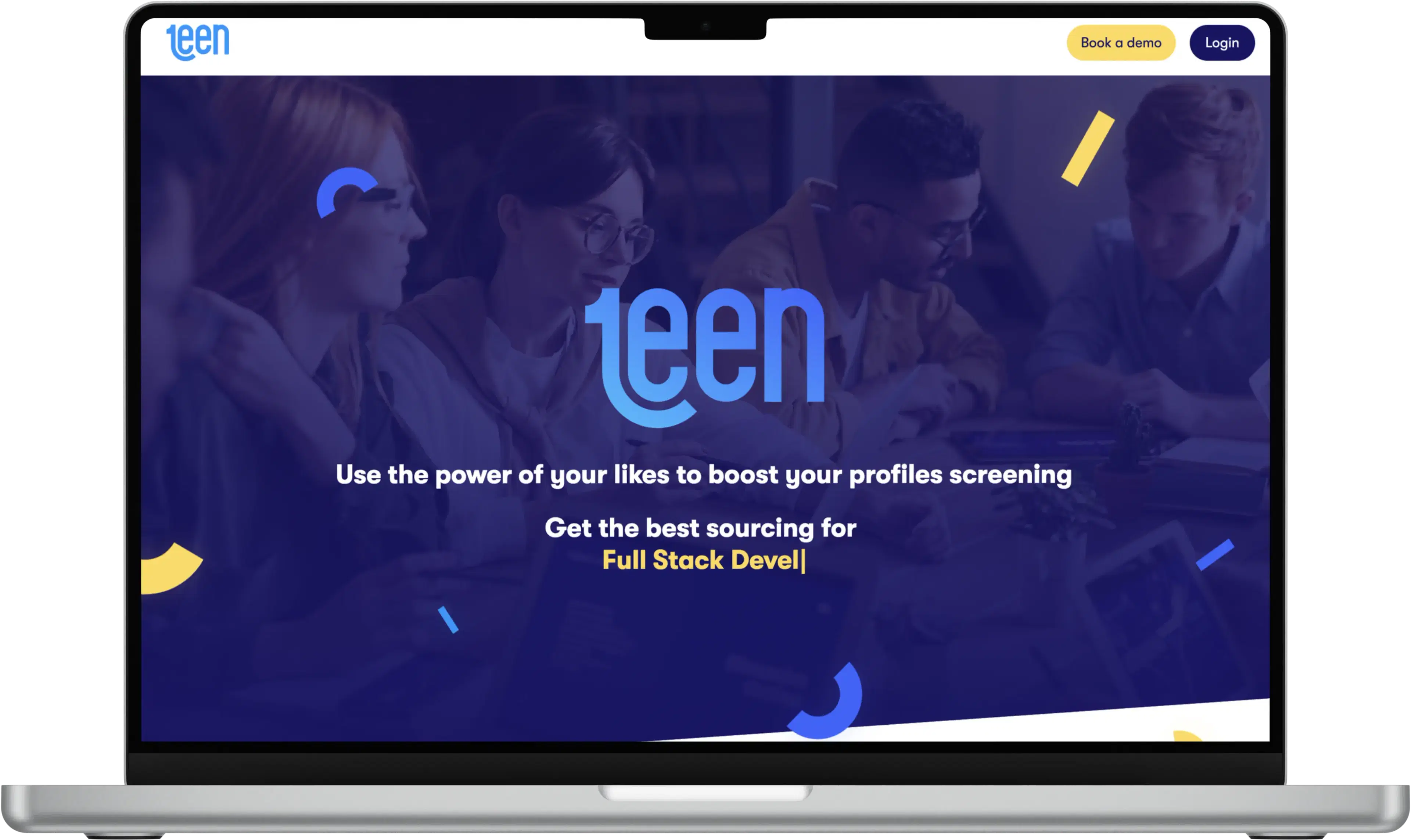 Teen platform screenshot